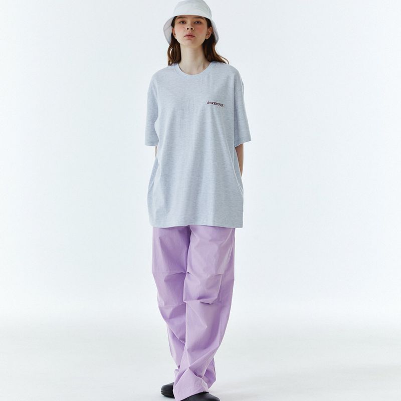 Shape Logo T-Shirt Melange Gray