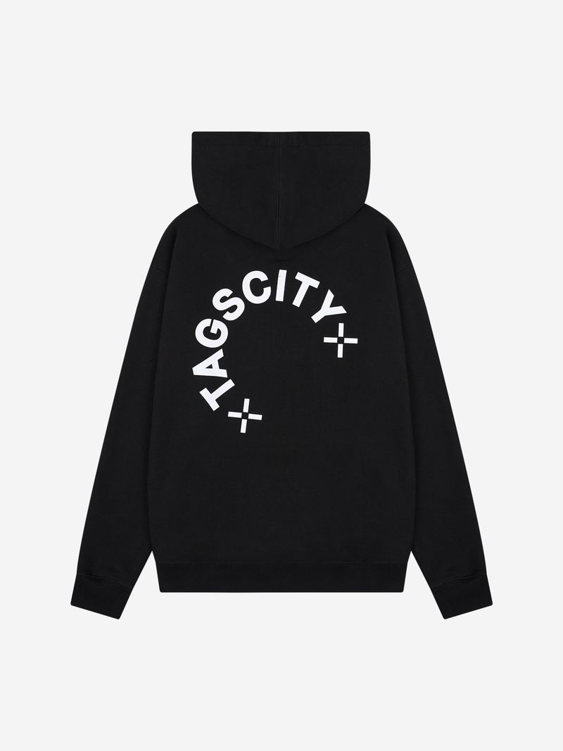 S.T.C. CITY HOODIE (BLACK)