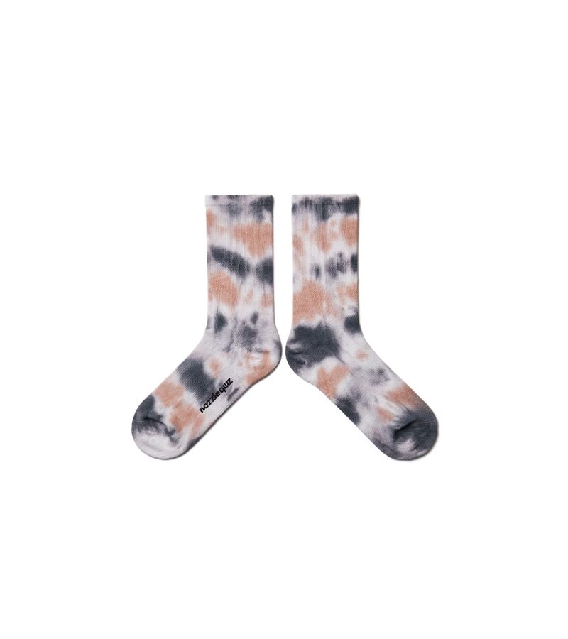 Spray Dye Crew Casual Socks (3 pair in)