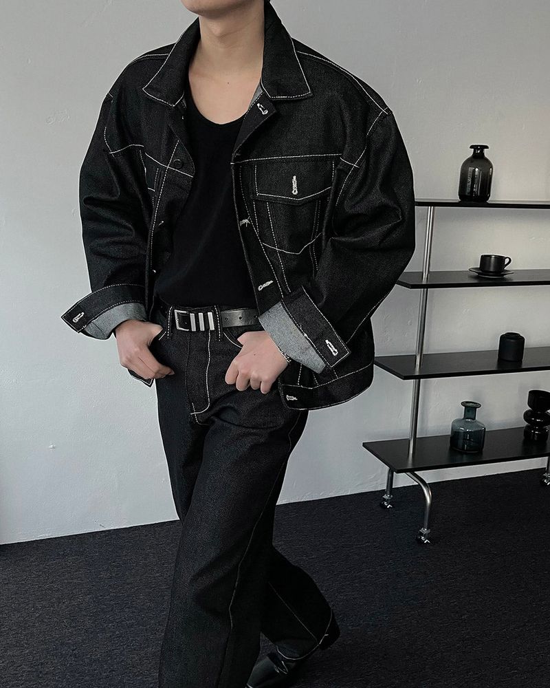 MG519,520 Non-fade stitch jacket (2 colors)