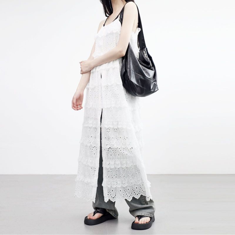 Flan Glossy Leather Hobabag