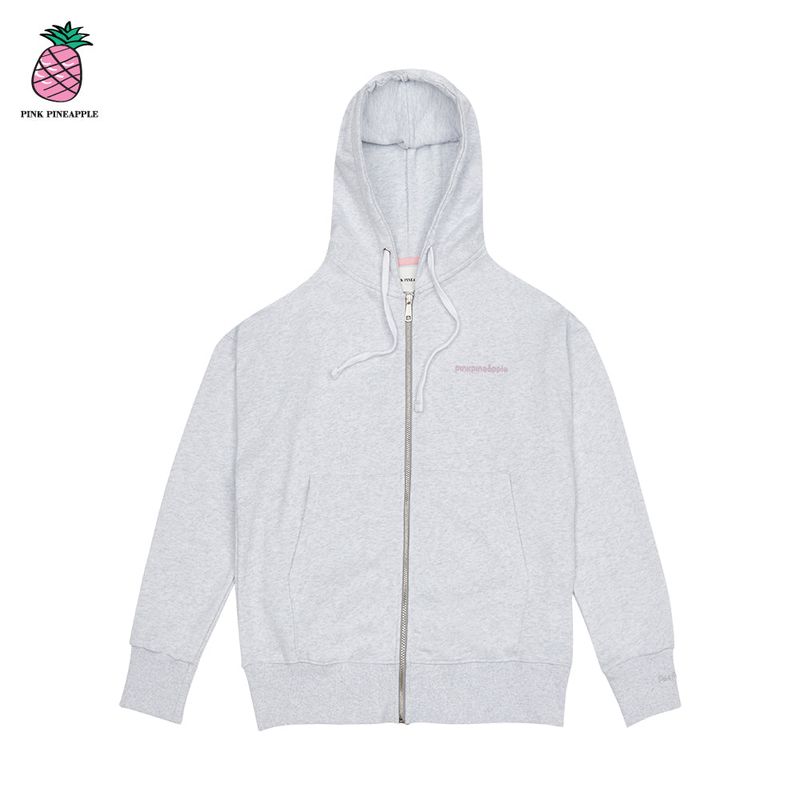 LINE LOGO ZIPUP CARDIGAN (3color)