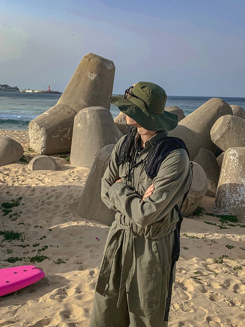 ASCLO Snap Button Bucket Hat (5color)