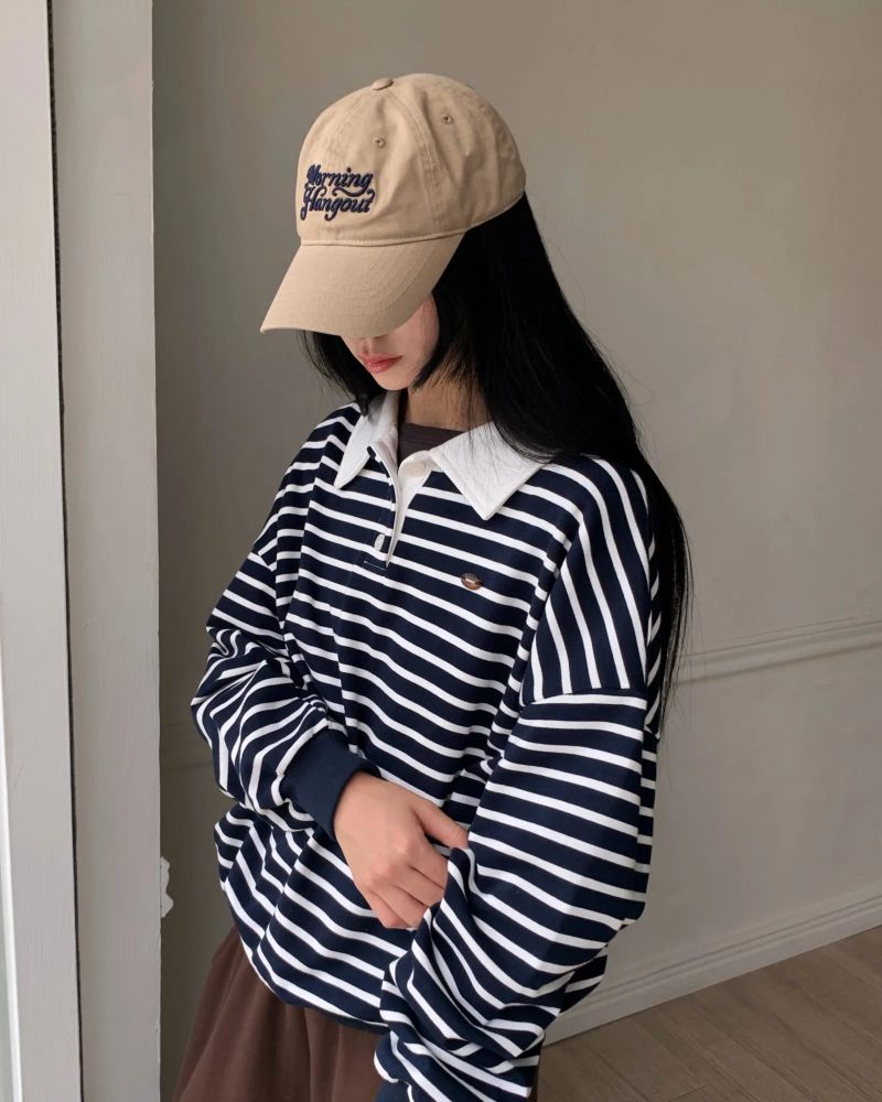 [ORIGINAL] Hangout Basic Lettering Ball Cap