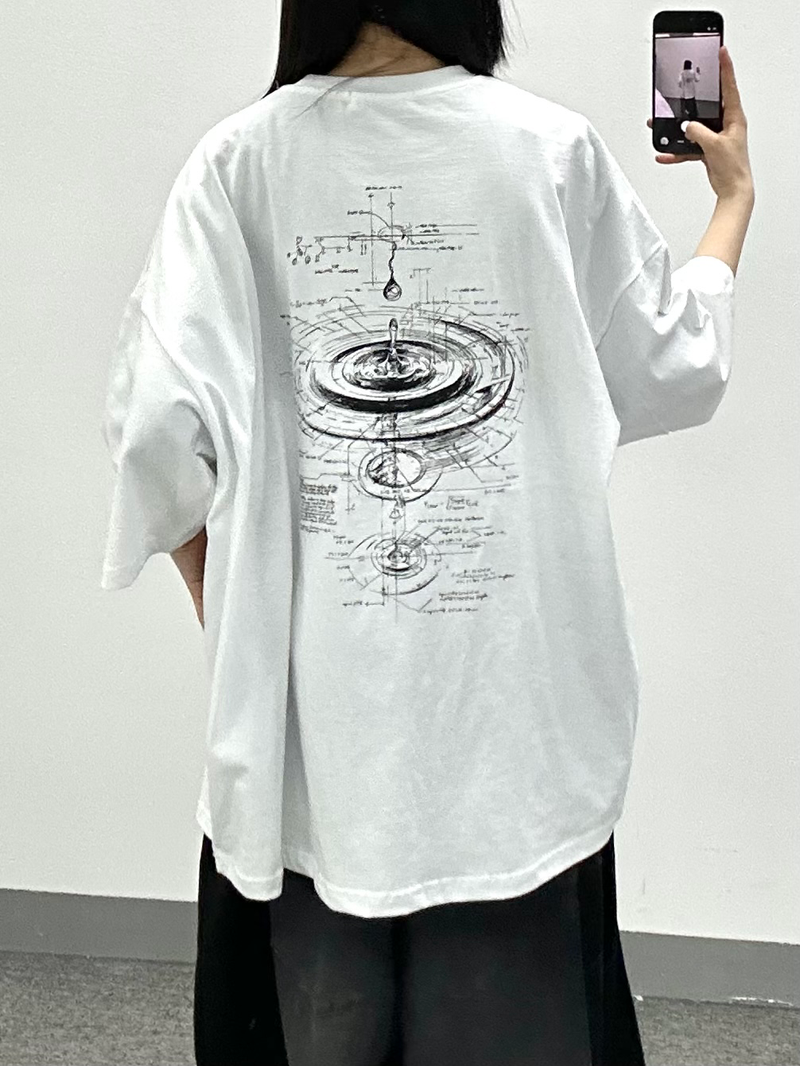 water drop t-shirt