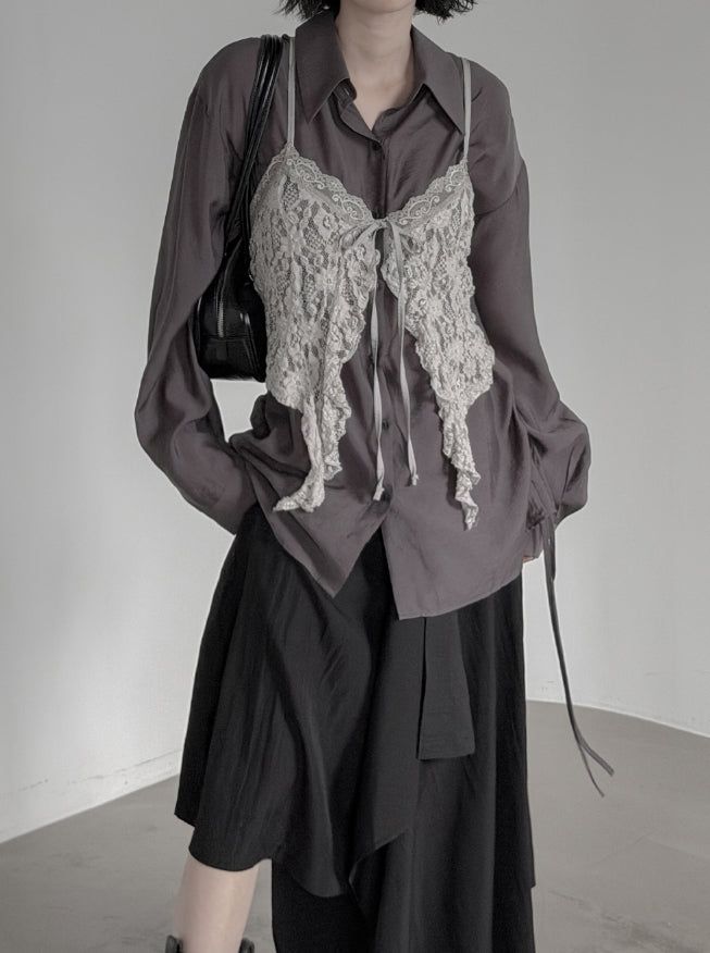 Sia Layered Unbalanced Skirt