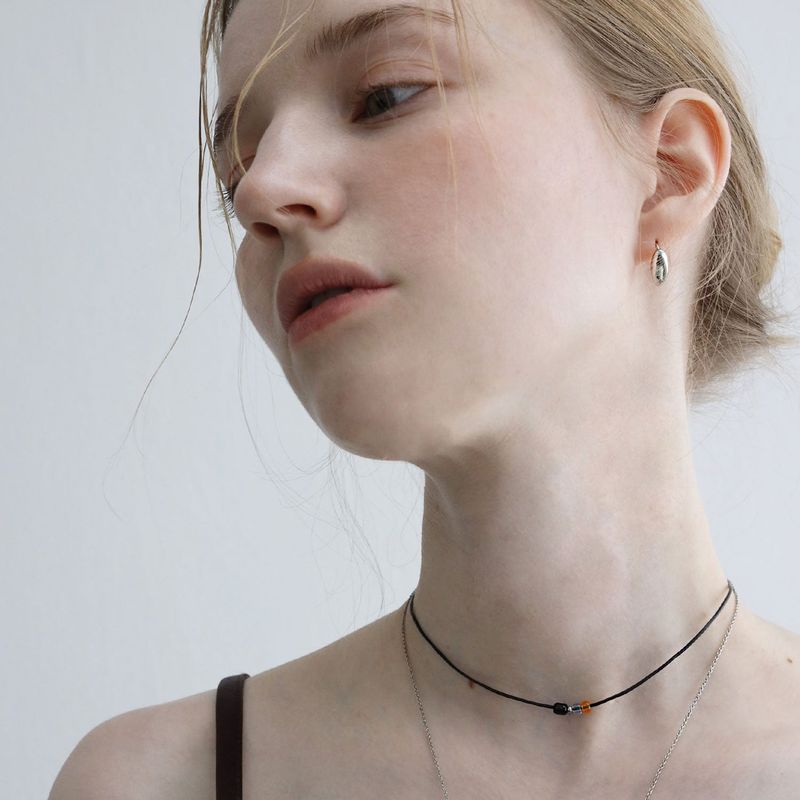 Leather Choker.(5color)