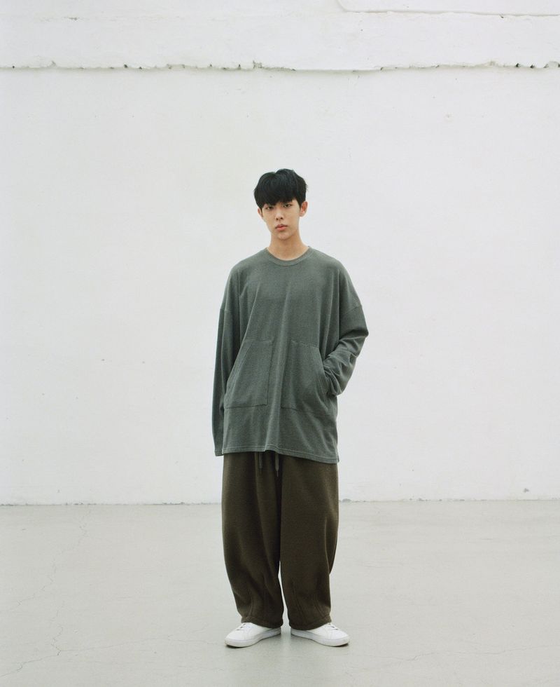 WARM-FLEECE BALLOON PANTS (Khaki)