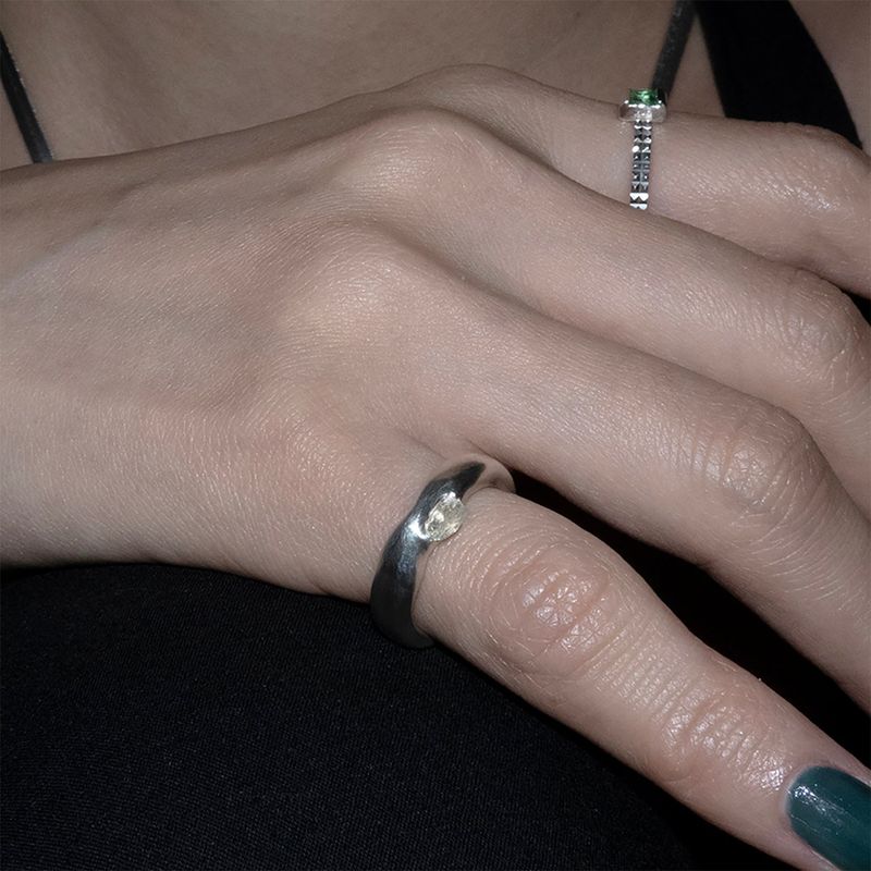 LNMD（レナメイド）の「halfway set ring（Accessories）」