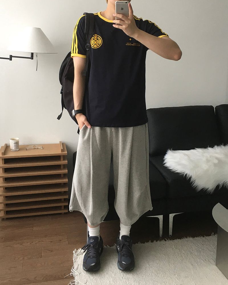 Drop Bermuda Bonded Sweatpants