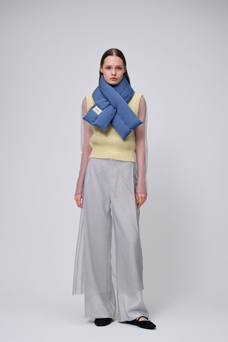 CUDDLY muffler_dustyblue