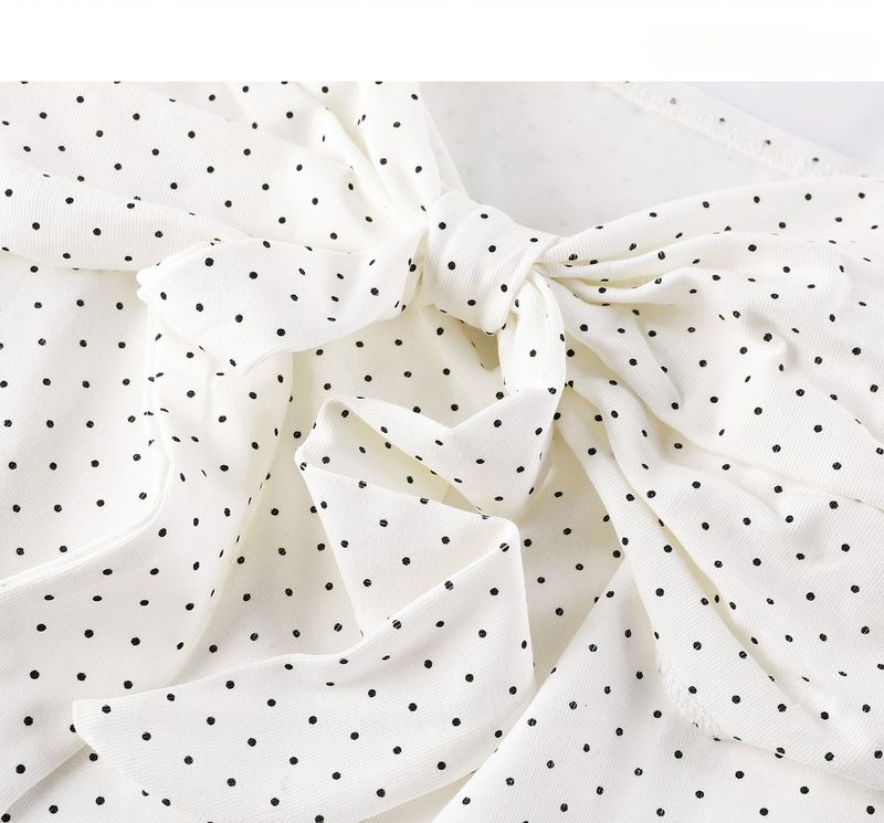 Serin Dot Ribbon Layered Set