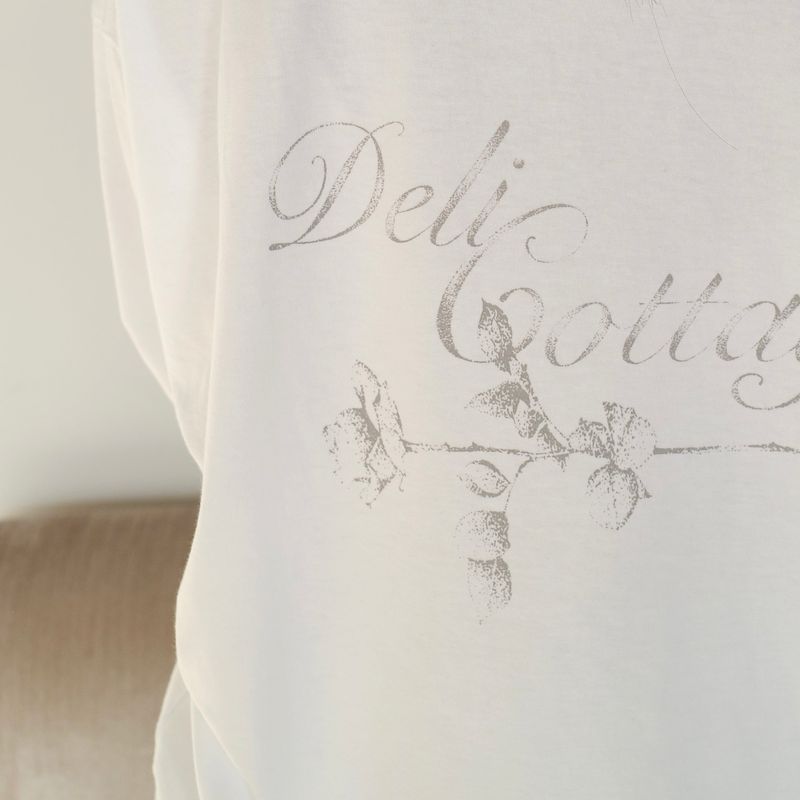 Garden long sleeve T (white)