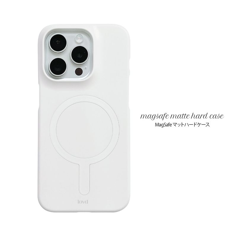 [MADE] MILKY WHITE PHONE CASE (matte hard)