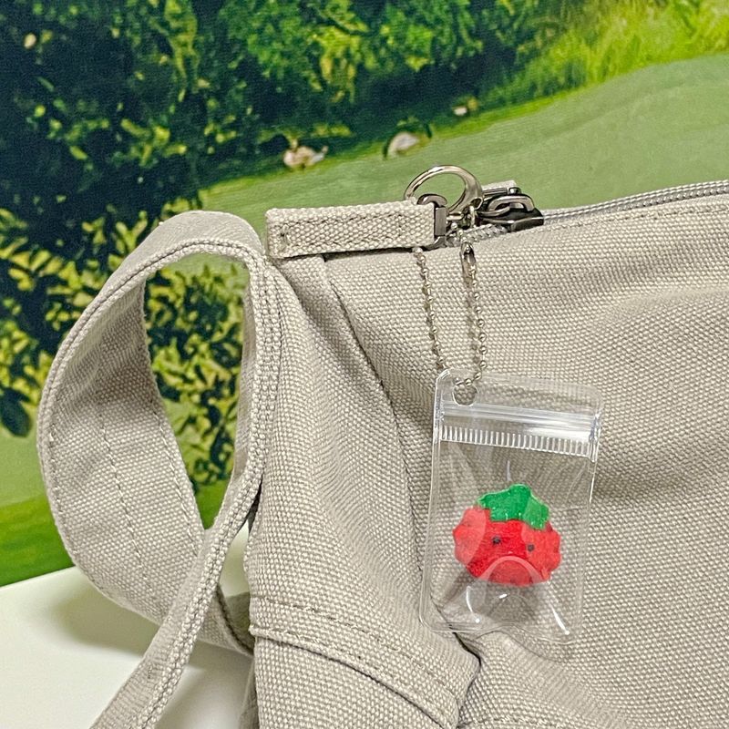 [MADE] Small Friends Key ring - Tomato