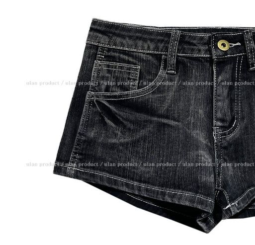Vintage Low Back Pocket Short Pants