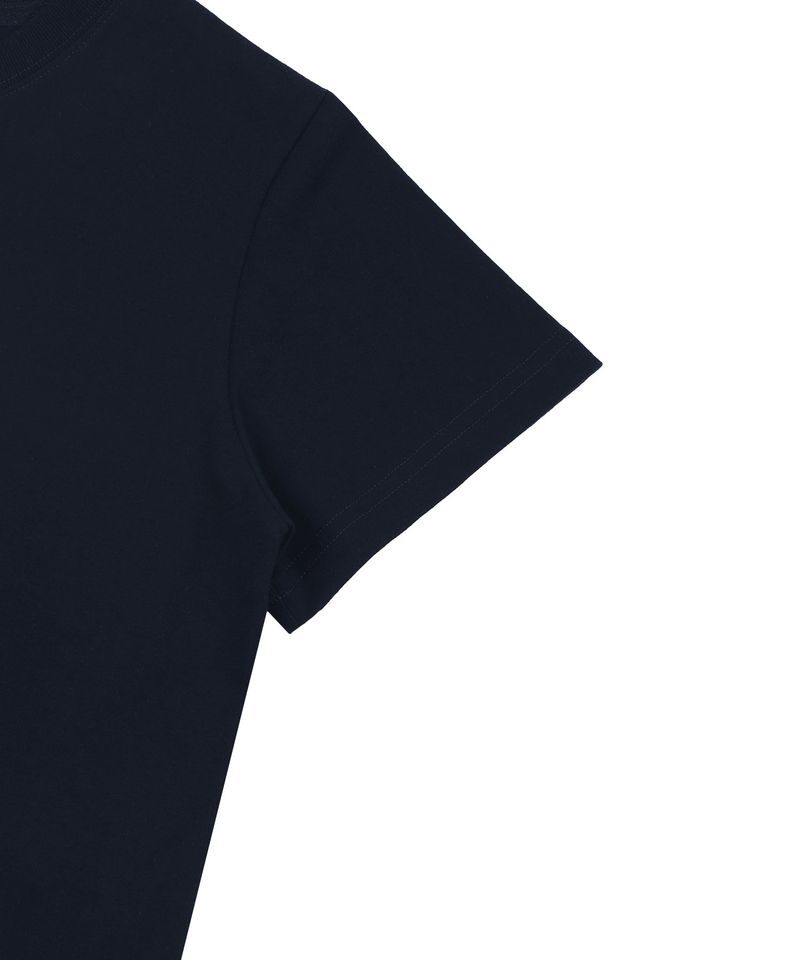 Catching Eye Crop T-Shirt in Navy