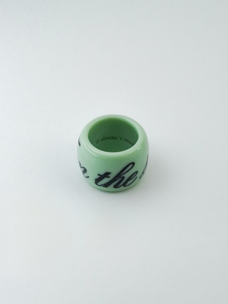 [Formica] Spell ring (Green)