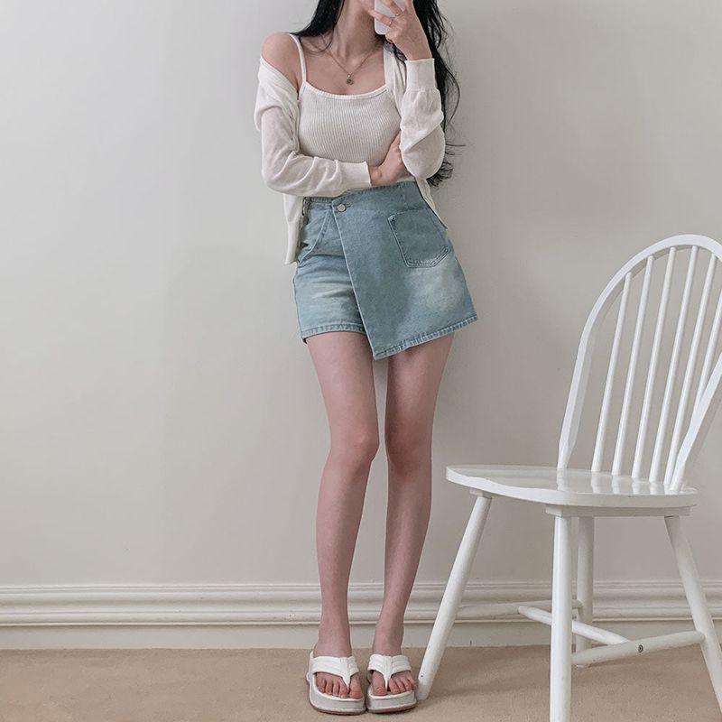 [BELLIDE MADE] CASTERA RIB KNIT CAMISOLE