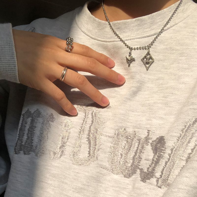 diamond&bird necklace