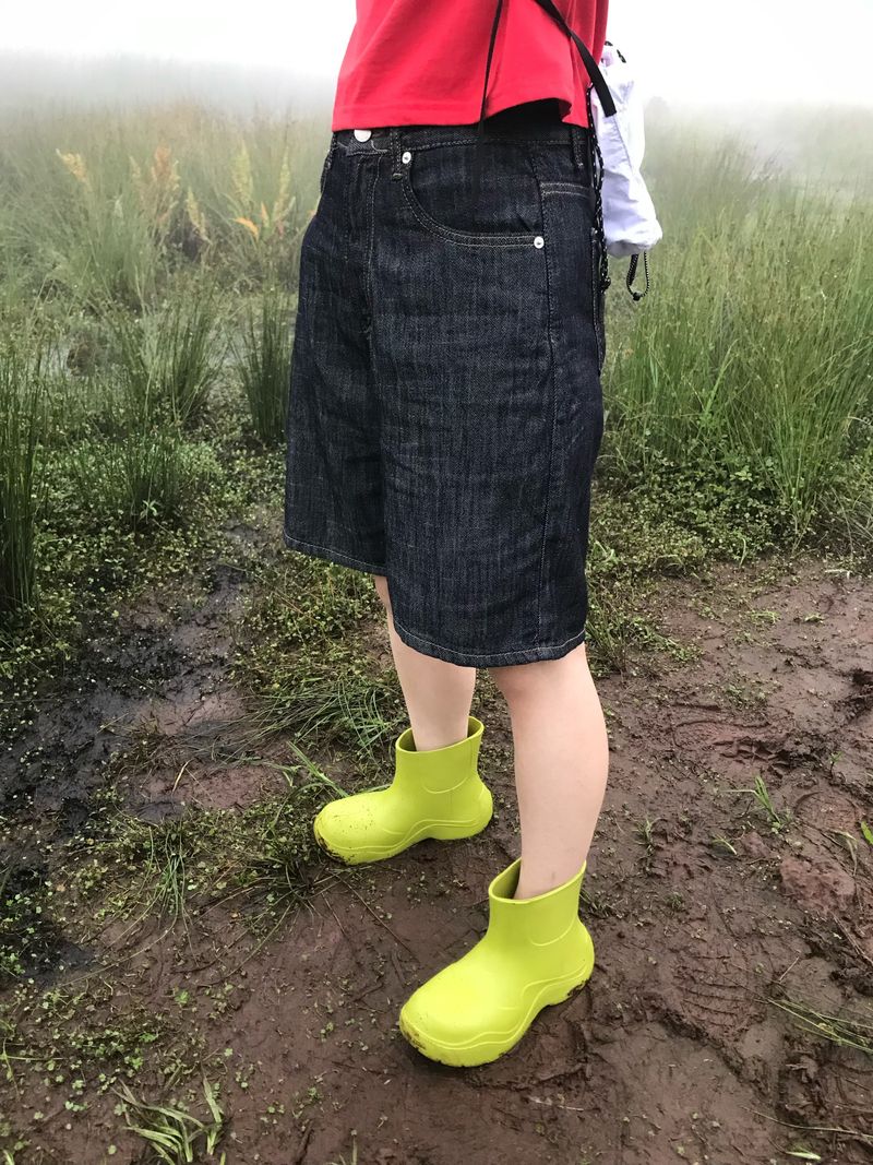 Arco iris（アルコイリス）の「Jovial denim half pants（Pants）」