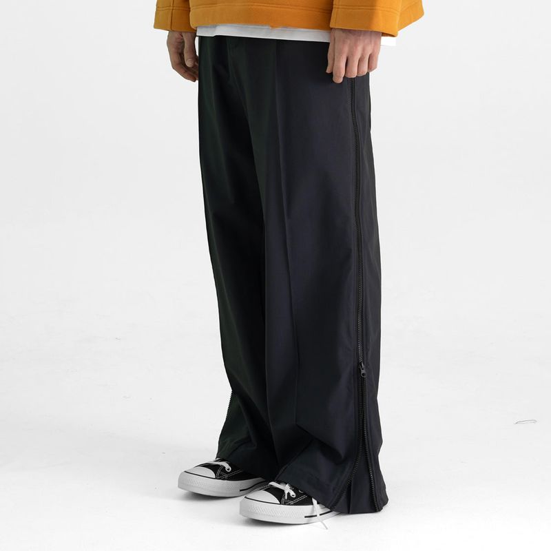 KALAPATTHAR（カラパタール）の「Nylon Span 4 Way Zip Pants - NAVY（Pants）」