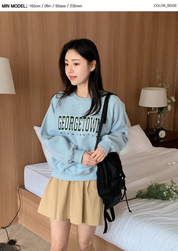 MV Shirring Flare Mini Skirt (2color)