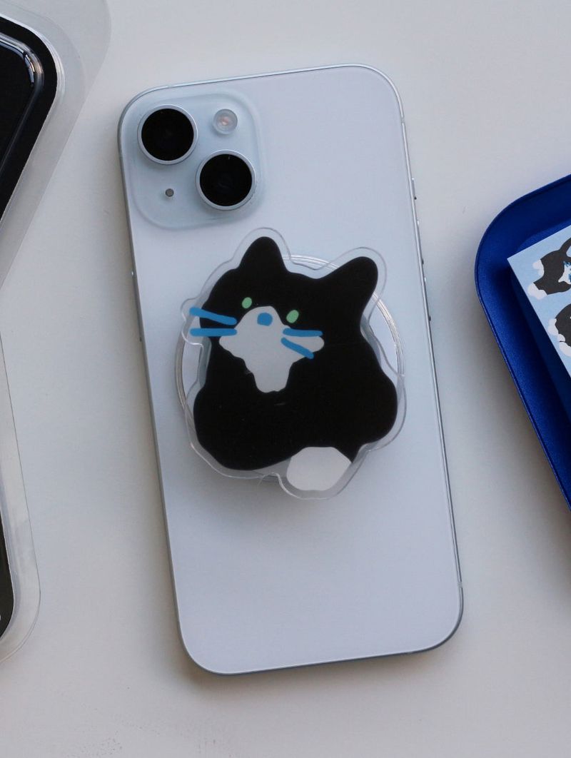 (Magsafe tok)  tuxedo cat