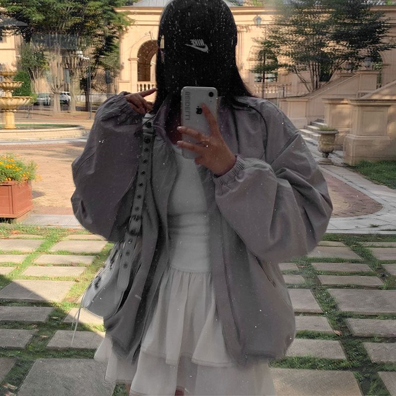[Bellide made] Return Overfit Two-Way Pintuck Field Jacket