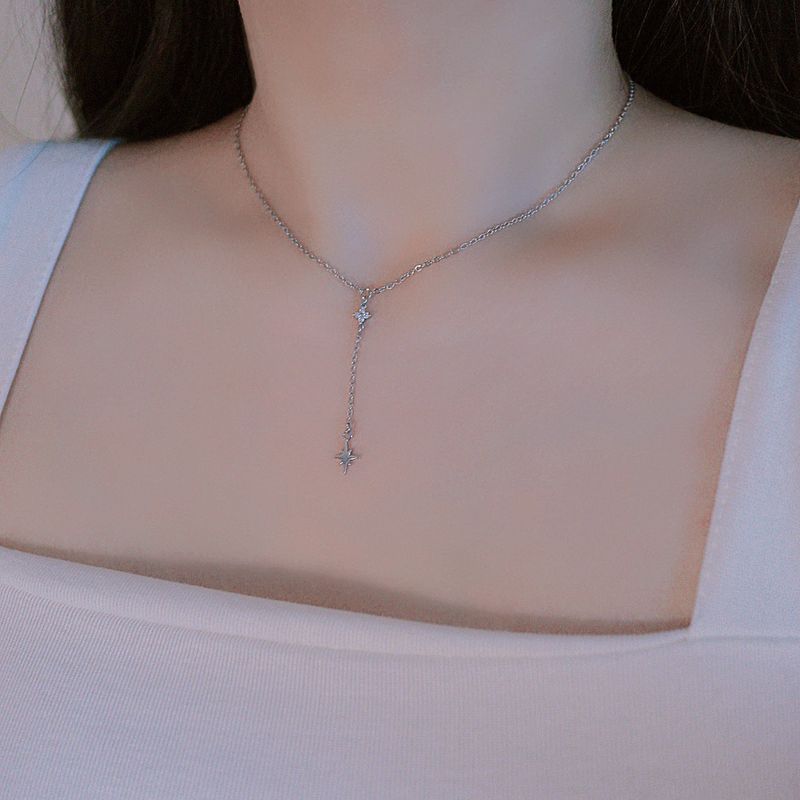 y shape necklace