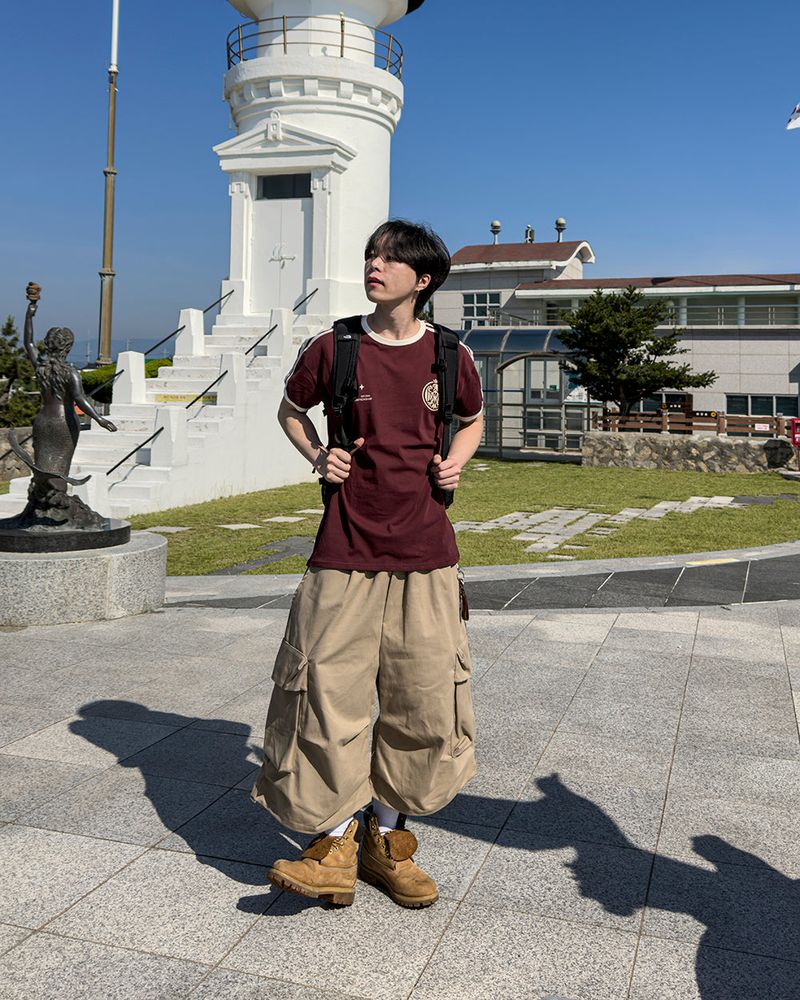 Jorbic 3D Cargo Bermuda Pants