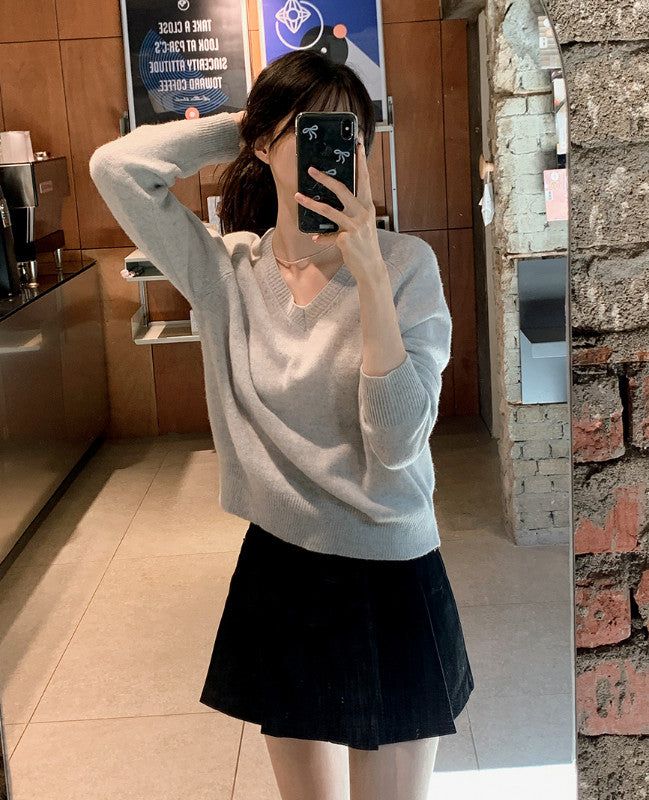 #BD Pleated Mini Skirt + Belt Set (2color)