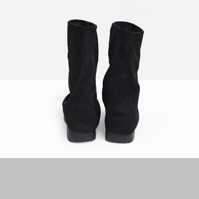 Benne Suede Chunky Heel Boots