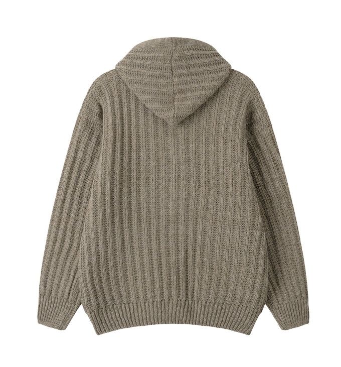 Ender Toggle Hooded Knit Cardigan