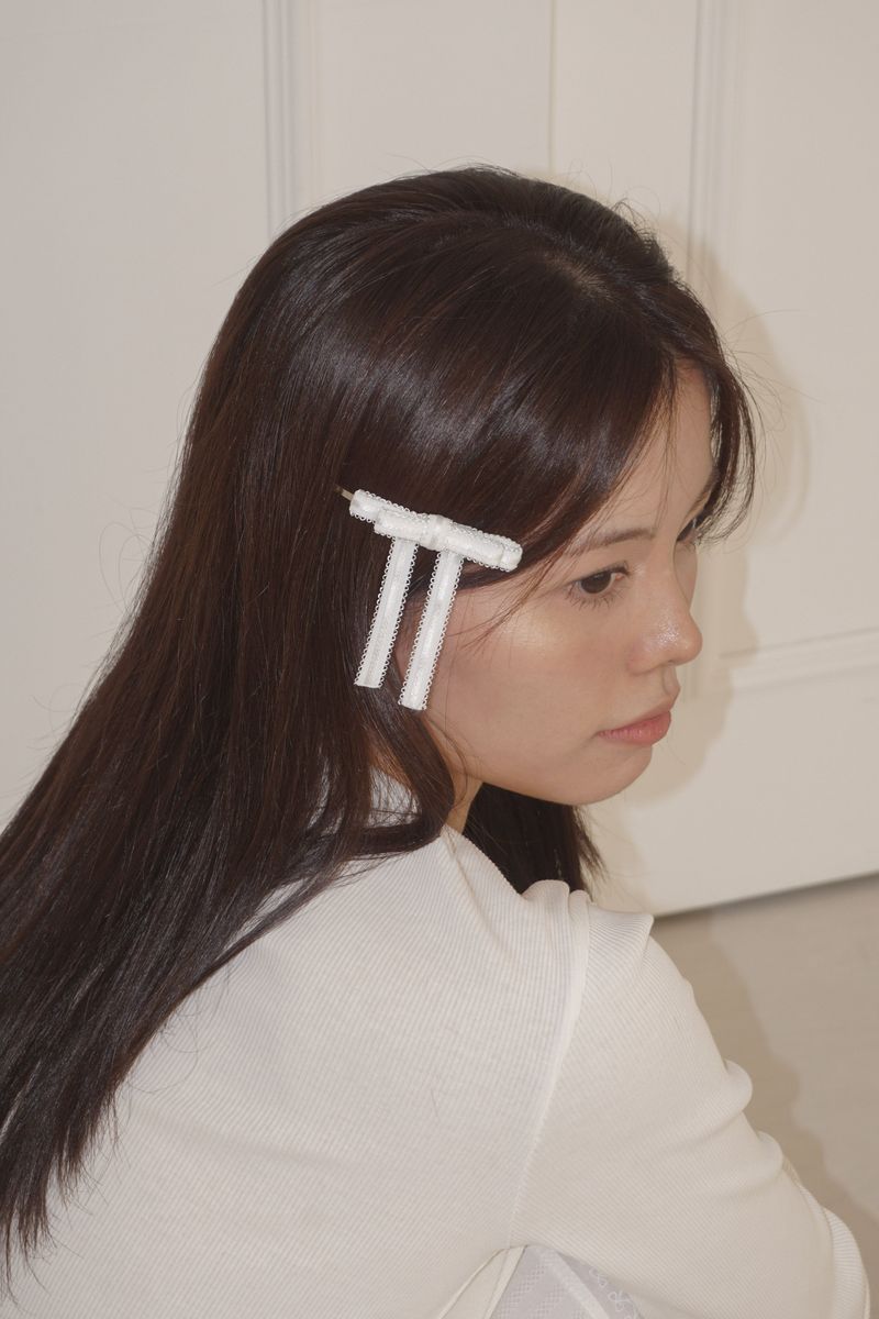 LACE RIBBON HAIRPIN 2PS SET