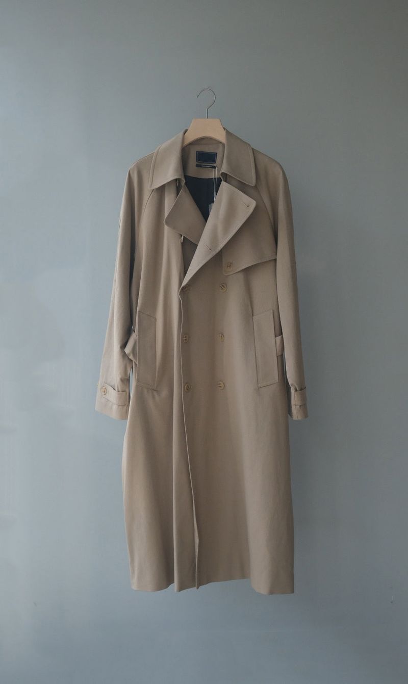 LMN Lower and Long Trench Coat (2 colors)