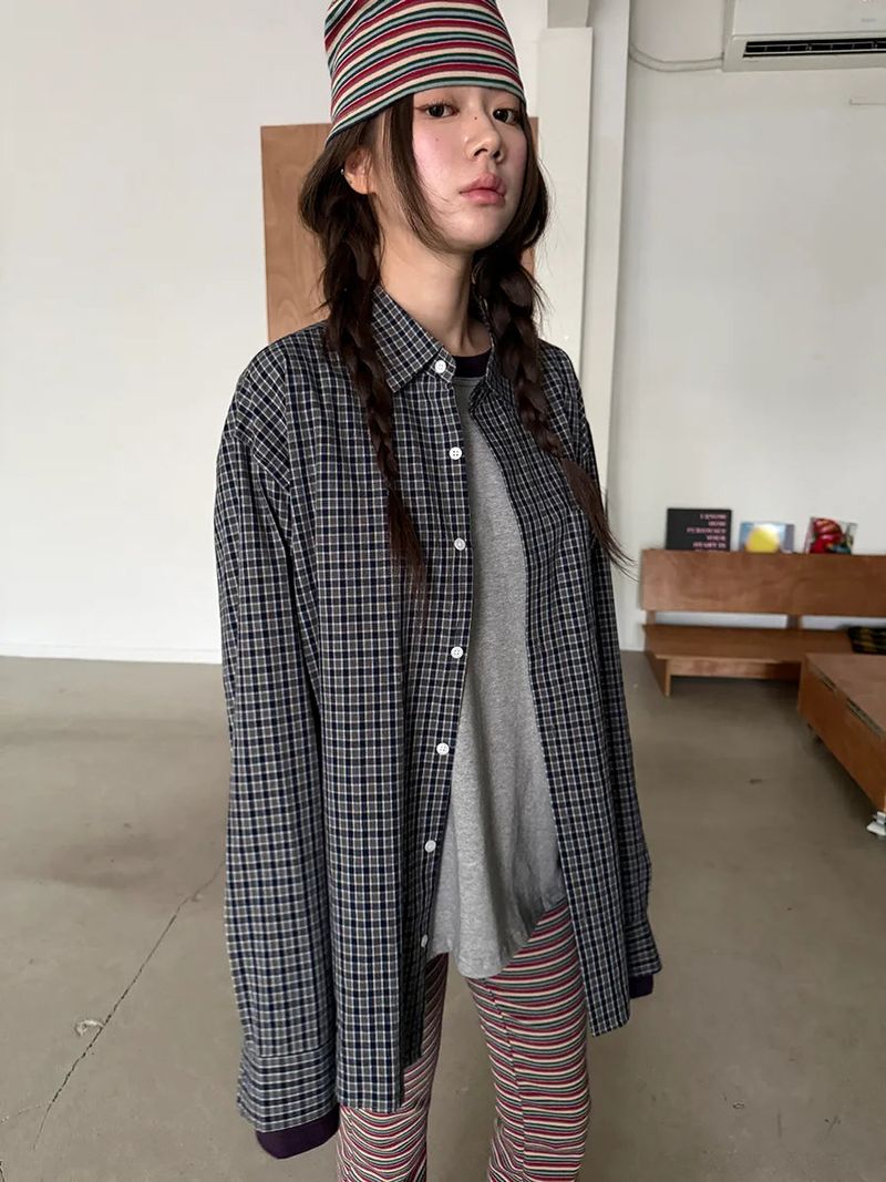 cosy check shirt