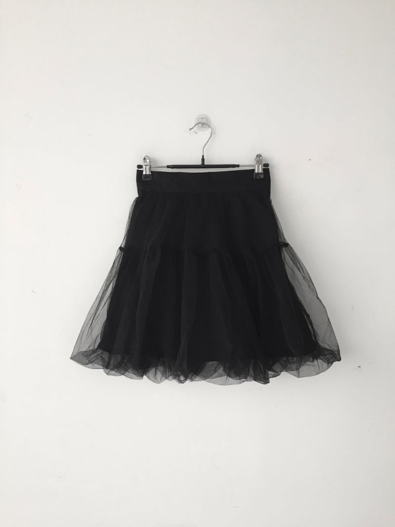 ミニシャボリュームスカート