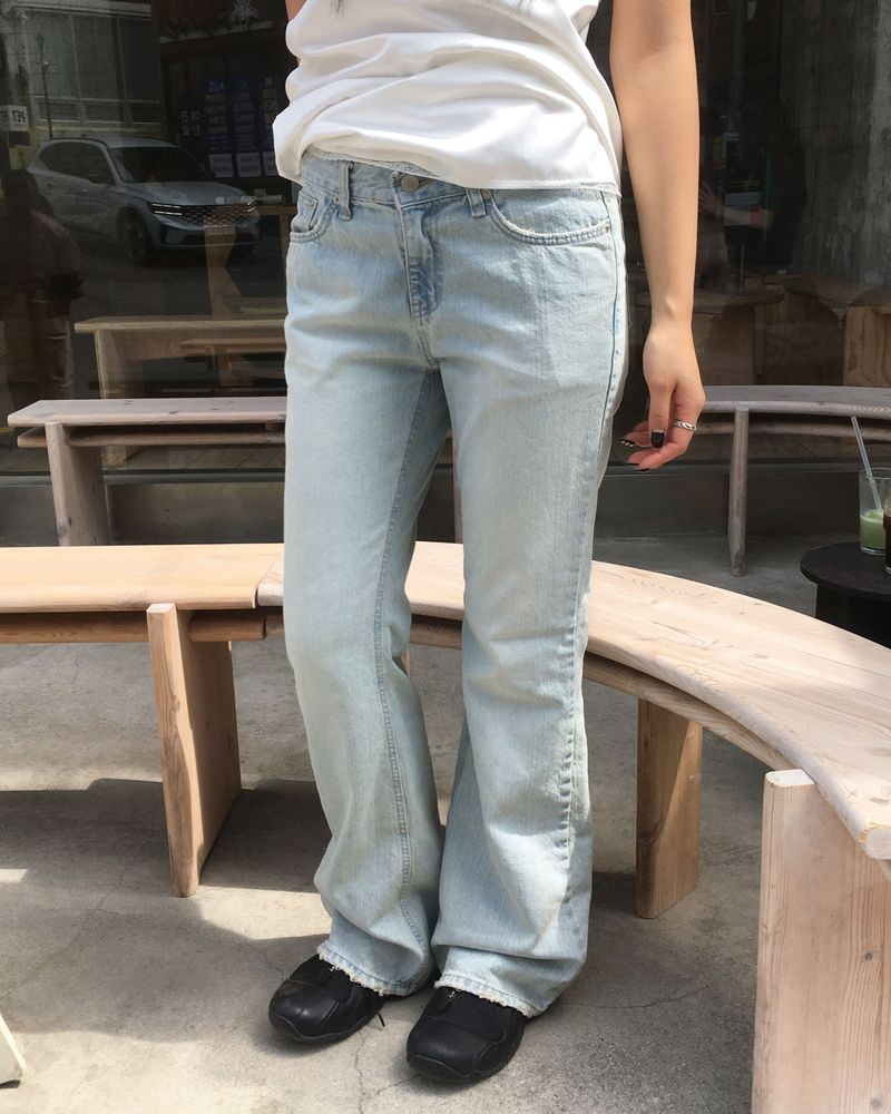 OOTJ ピュア ライト デニム パンツ