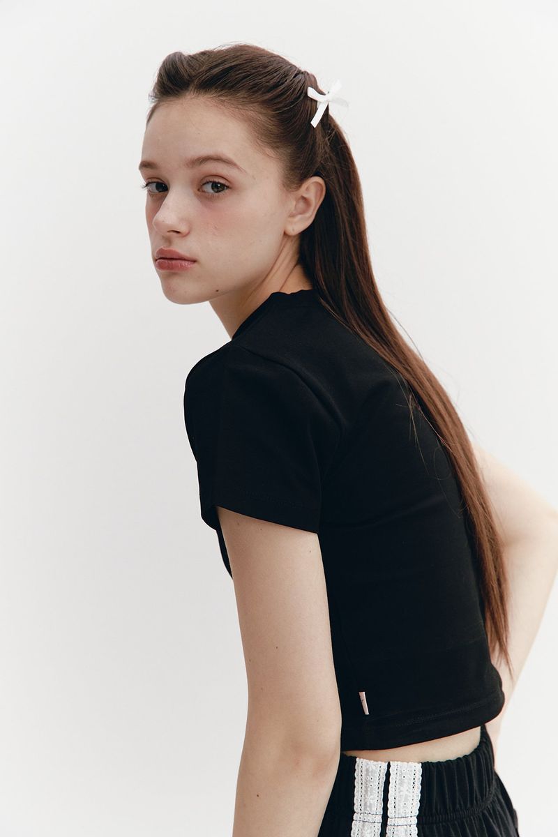 Crystal Hotfix T Black