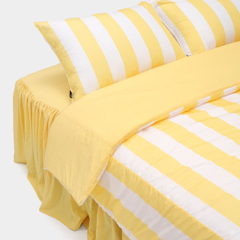 Dust-Free Bold Stripe Duvet Cover - SS size