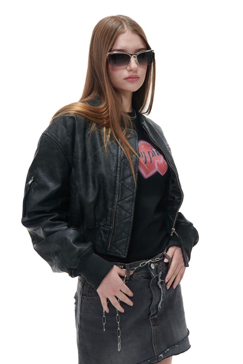 FOLD DENIM-BLACK