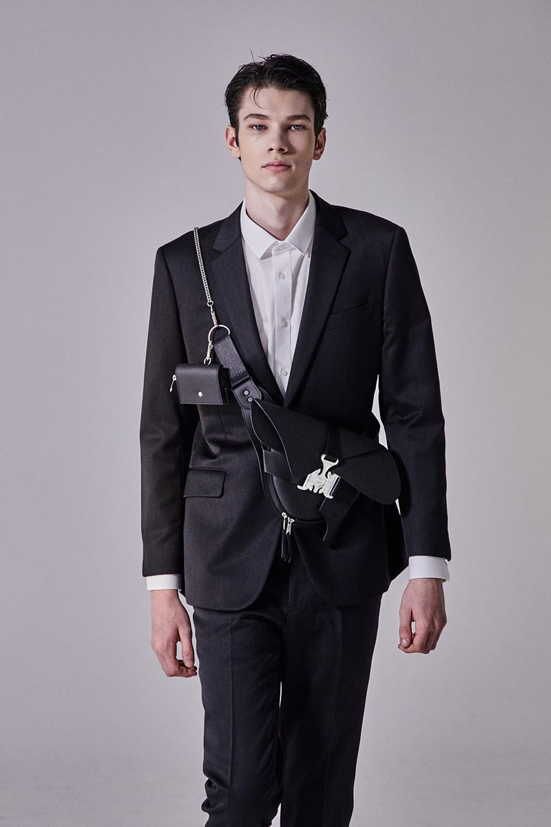 Triple Covered Crow Buckle Bag