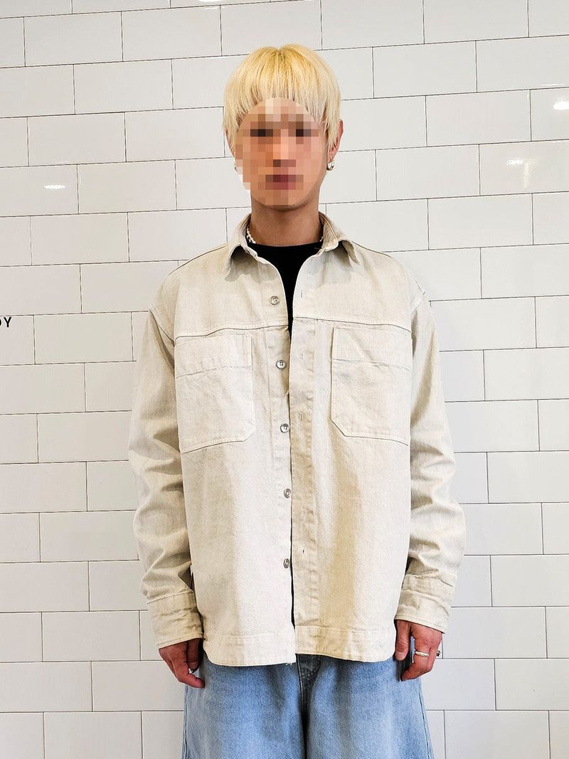 VENTIQUE Pigment Work Cotton Jacket 4color