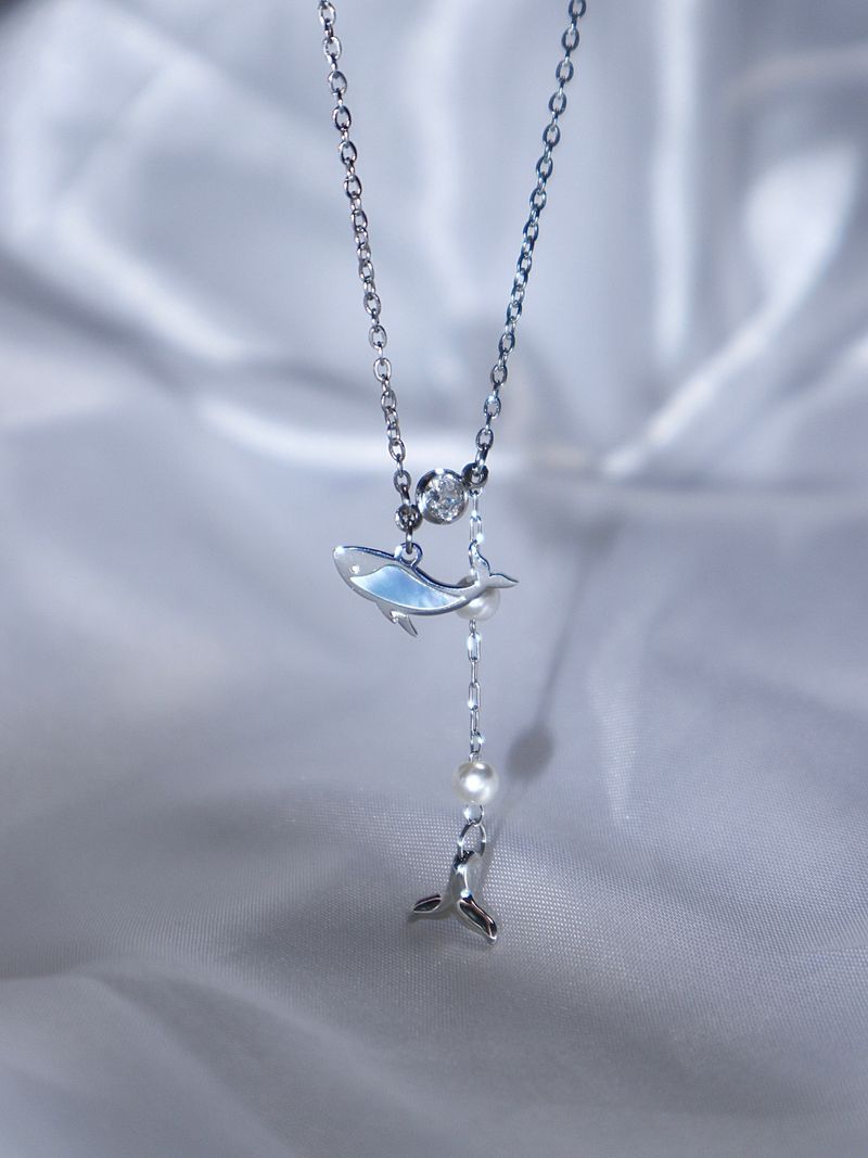 RUNARING（ルナリング）の「sea colored whale pearl necklace（Accessories）」