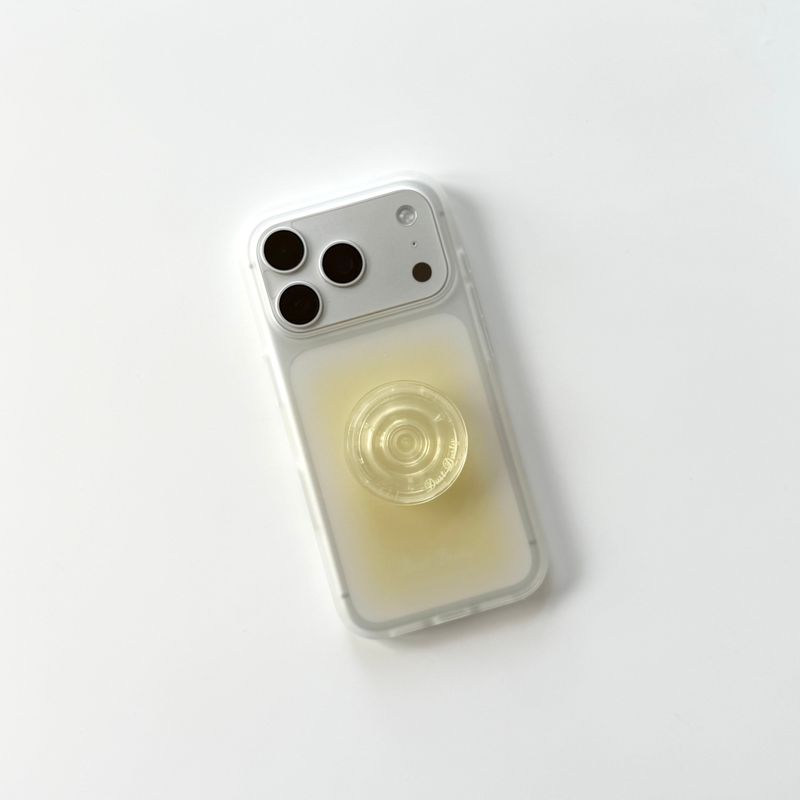 [반투명] yellow syrup case