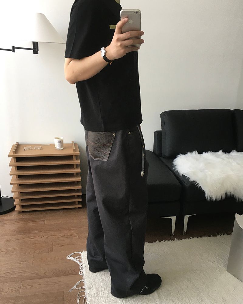 Dunk Non-fade Denim Pants