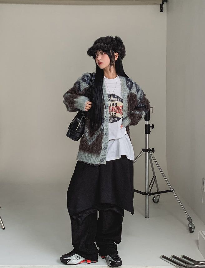 Haro Layered Flared Skirt
