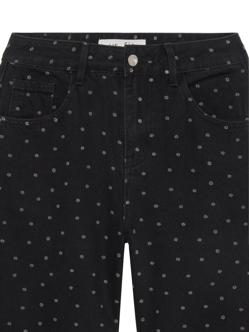 FLOWER DOT DENIM PANTS code 23001