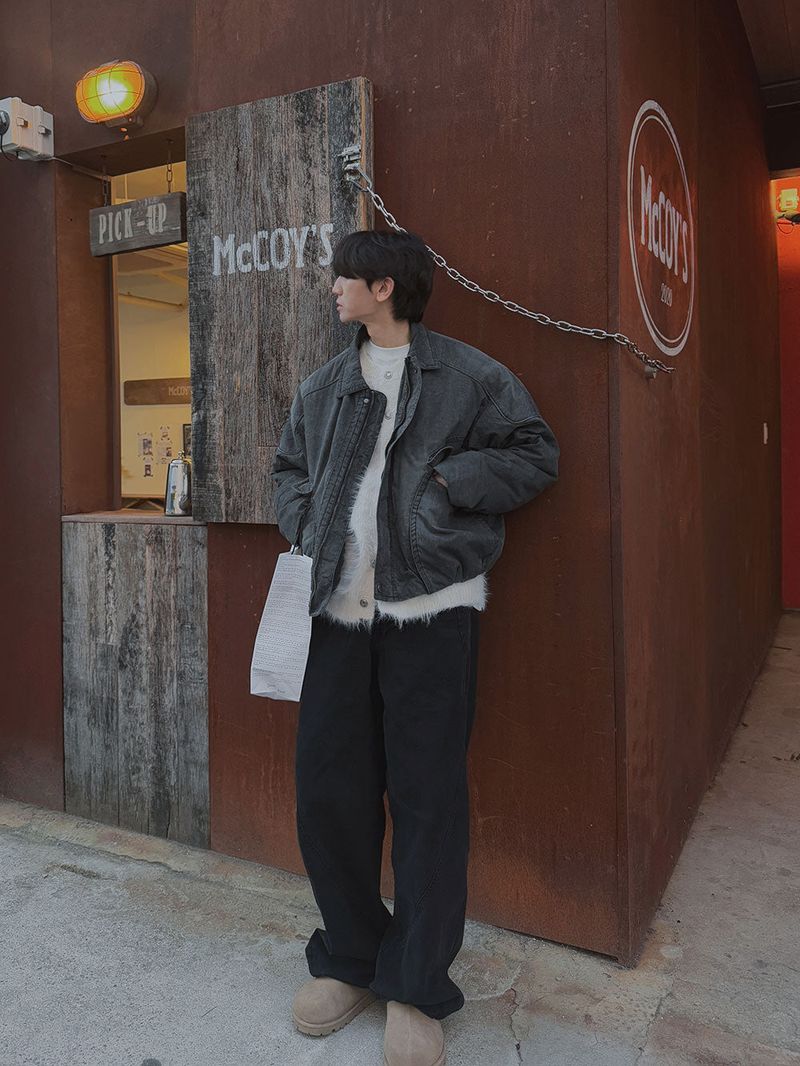3 TAP Epic Washed Puffer Jacket